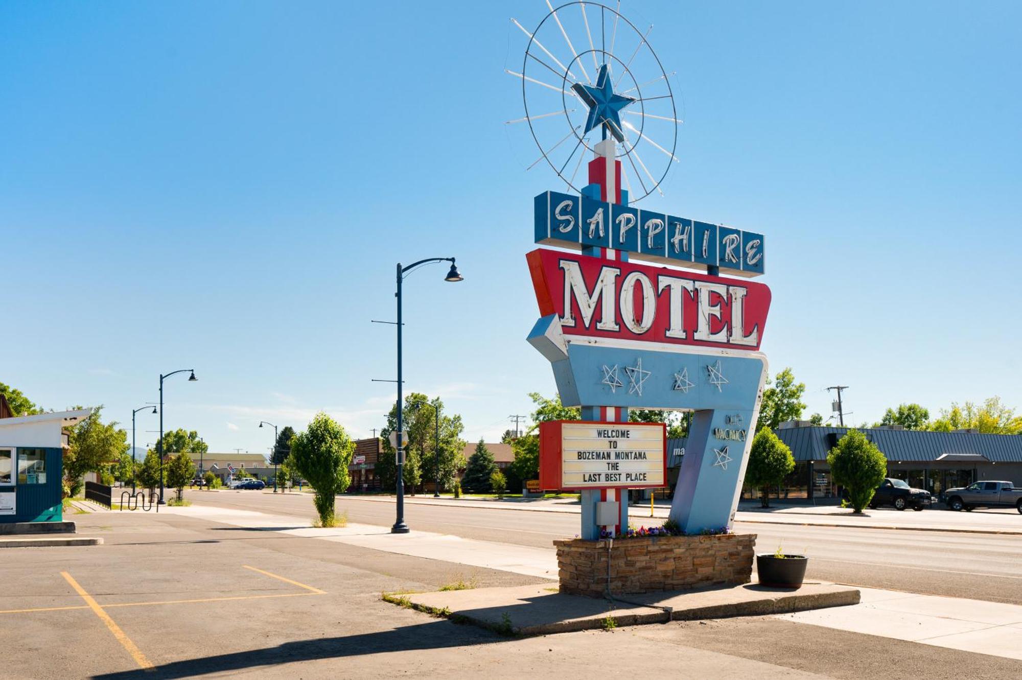 Sapphire Motel Midtown Bozeman Exteriér fotografie