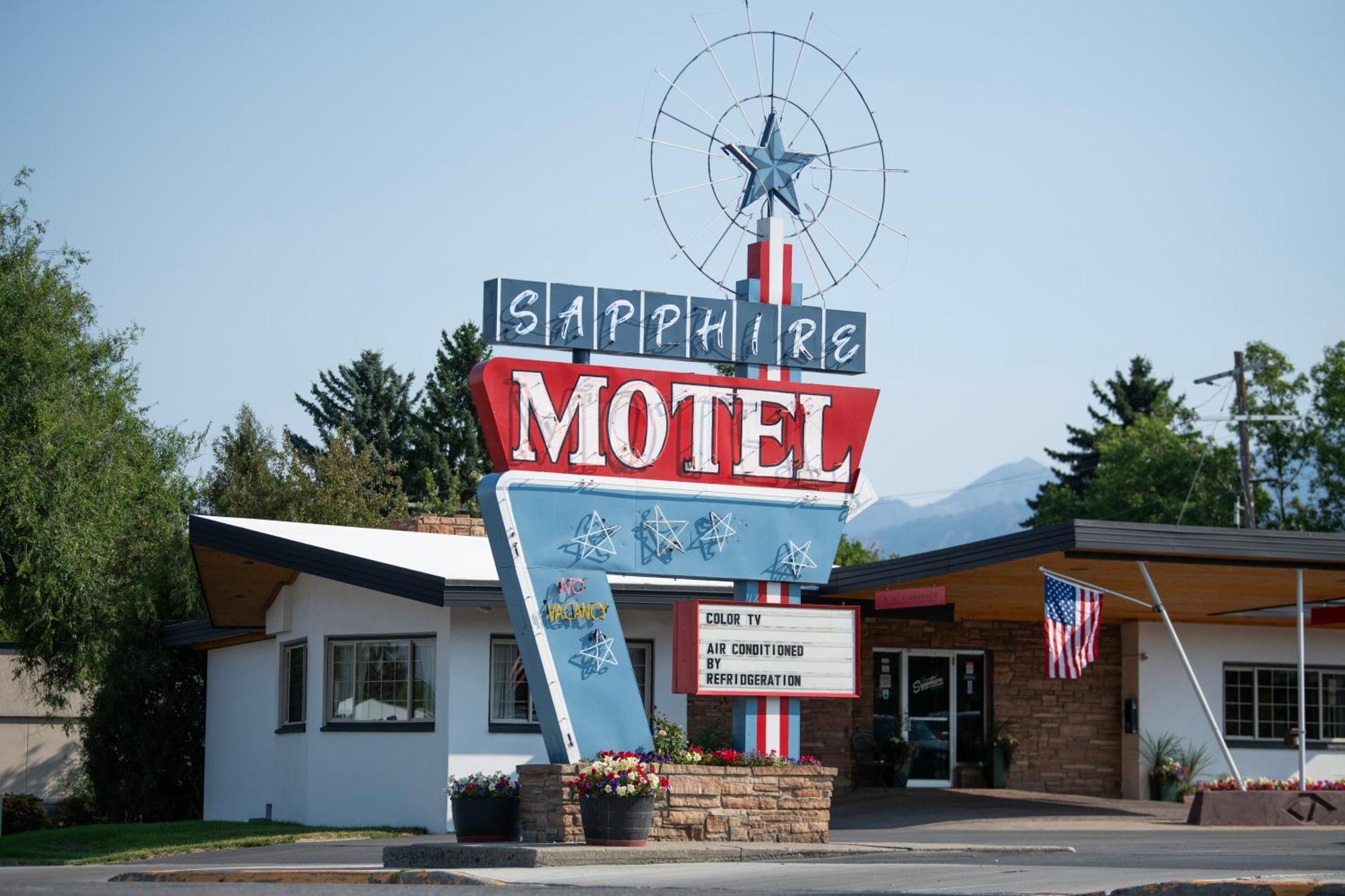 Sapphire Motel Midtown Bozeman Exteriér fotografie